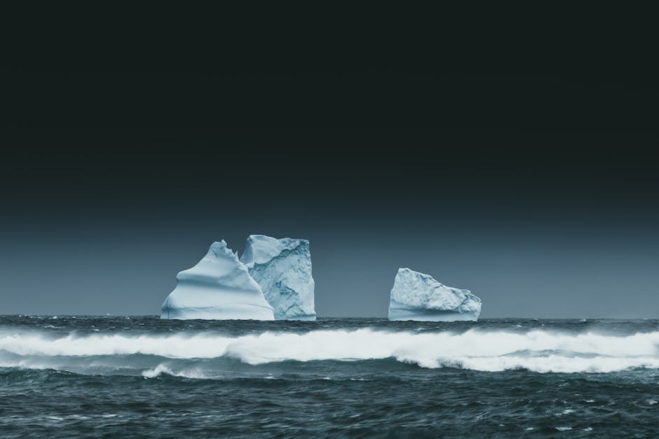 iceberg in ocean