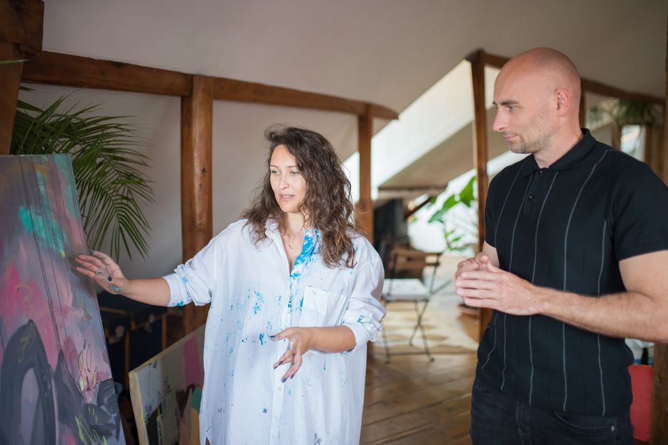 A conversation about art and creativity.