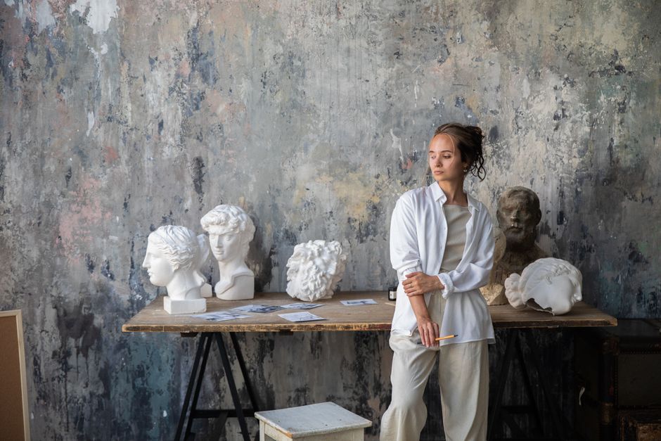 art and creativity scene