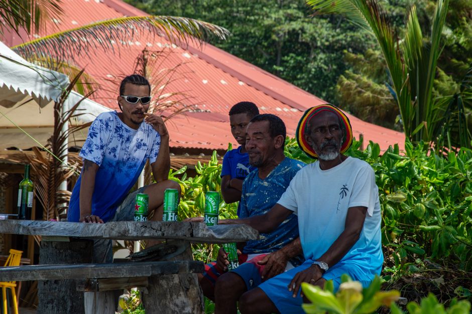 A conversation about caribbean english.