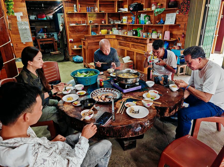 A conversation about cooking and cuisine.