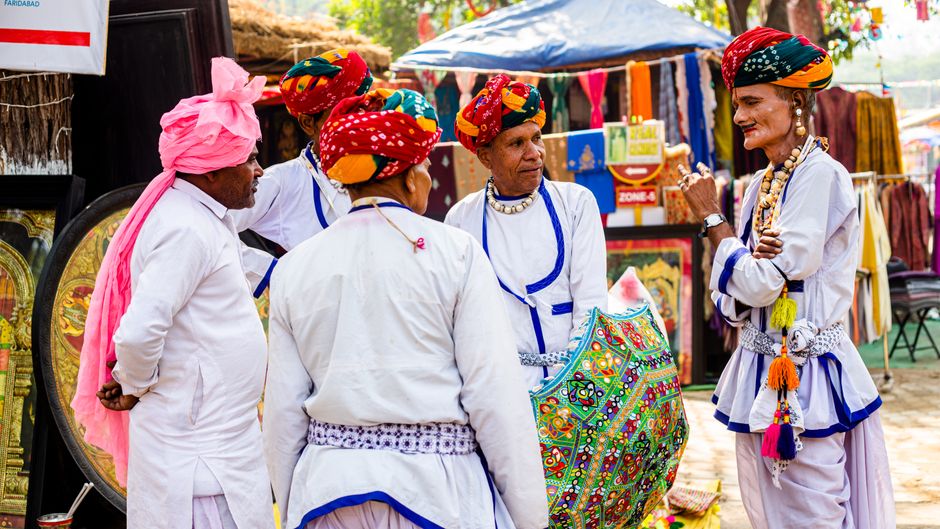 A conversation about cultural festivals.