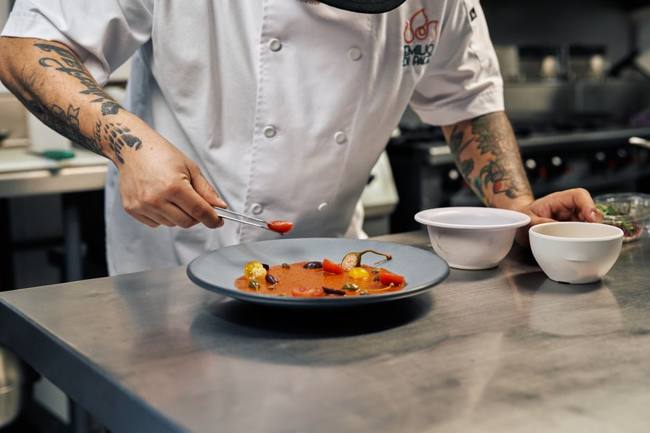 chef and artist