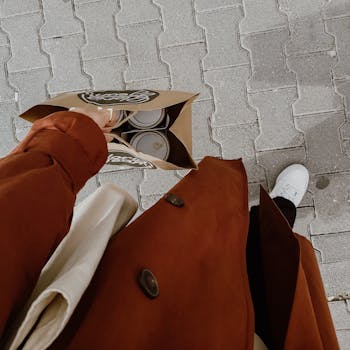 woman holding shopping bags