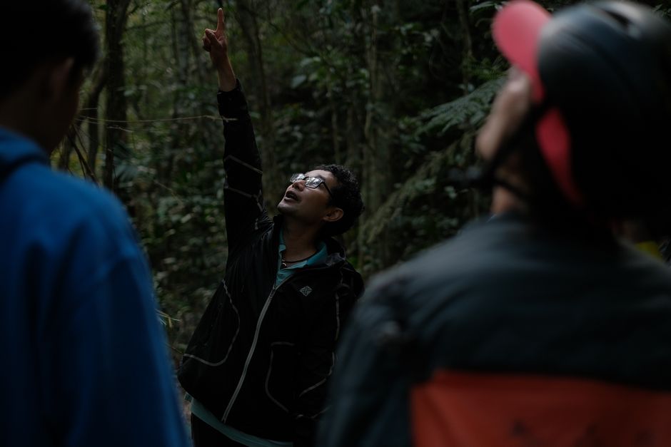 people engaged in eco-tourism