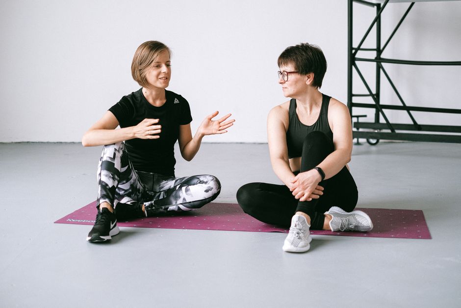 A conversation about exercise and wellbeing.