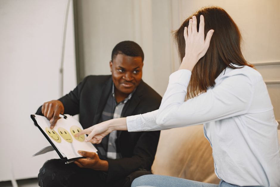 A conversation about feelings and emotions.
