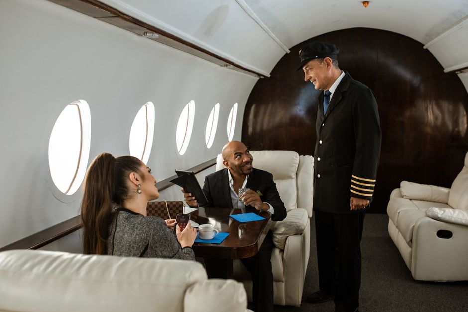 A conversation about luxury travel.