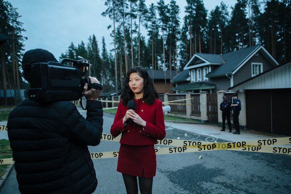 news and current events scene