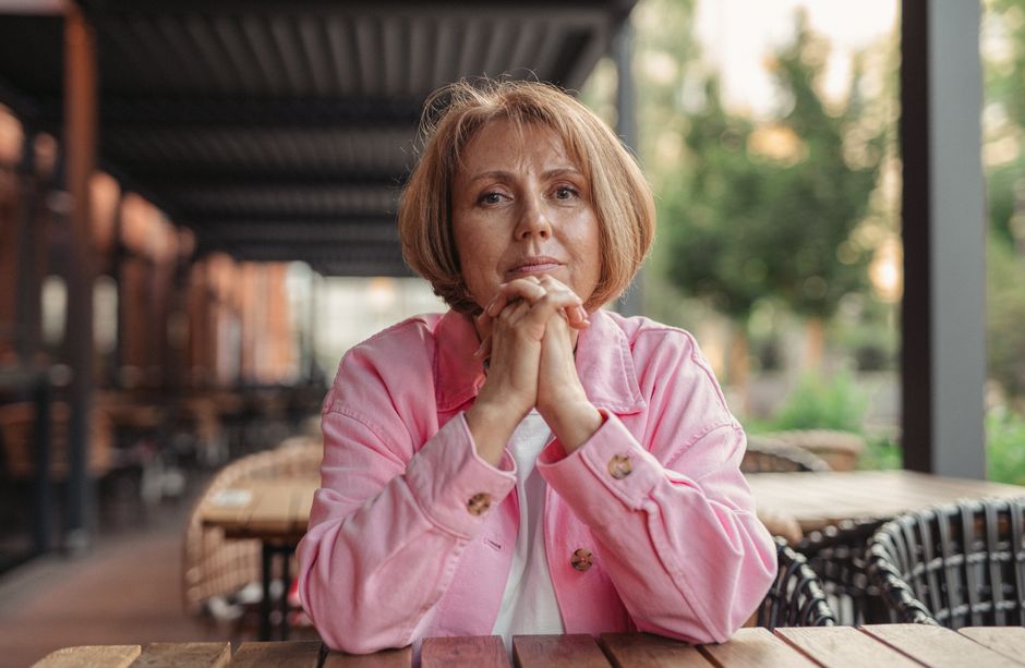 person reflecting on life changes