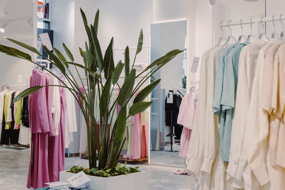 interior of a boutique