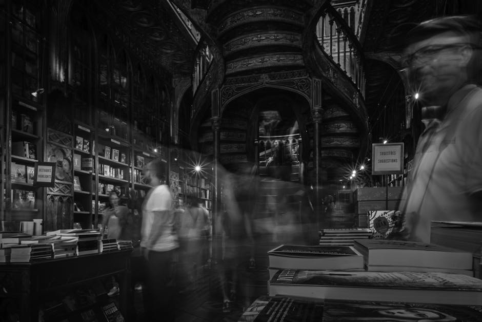interior of a bookstore