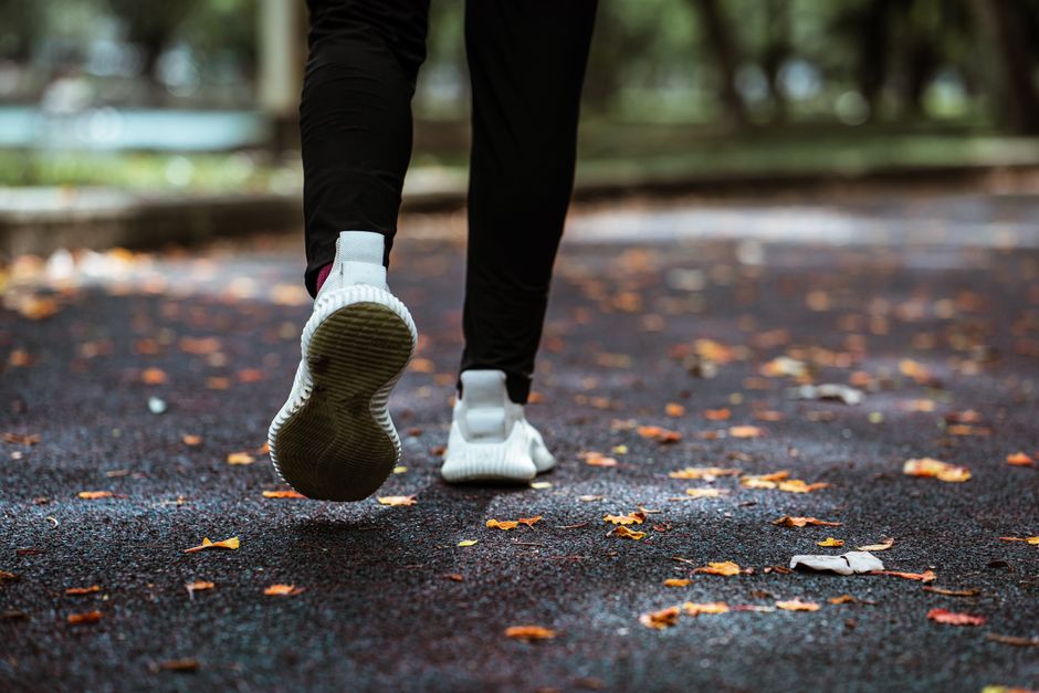person jogging
