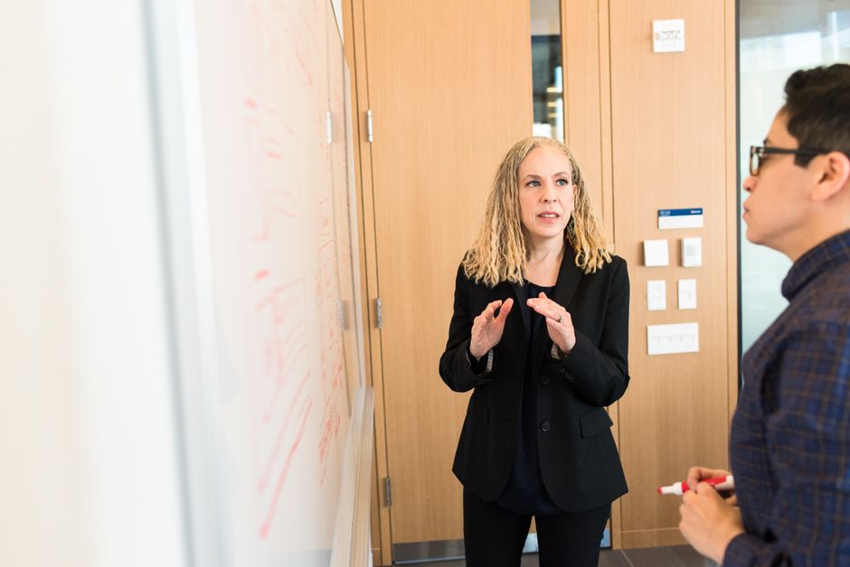 A conversation about professional development.