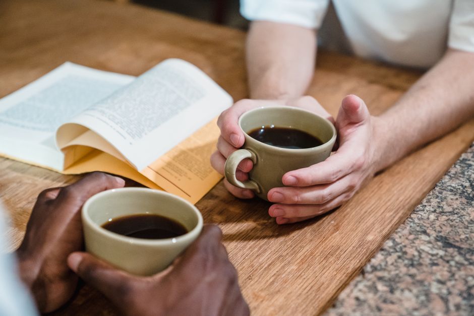 A conversation about reading habits.