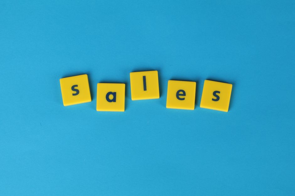 A conversation about sales techniques.