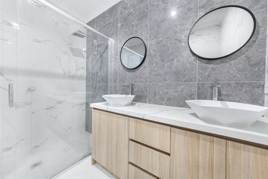 bathroom mirror