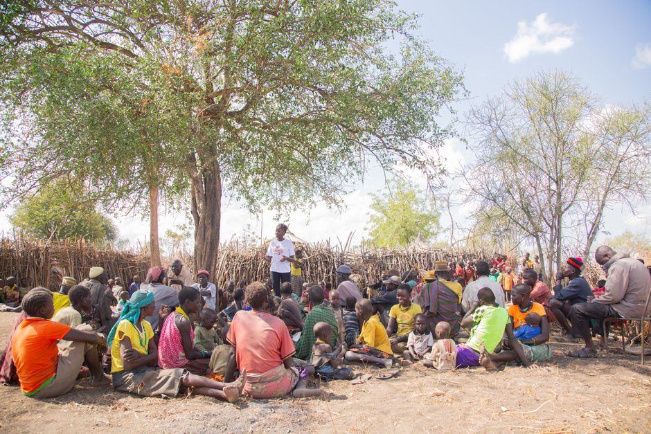 community meeting about social issues