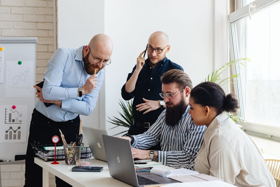 people engaged in the world of work