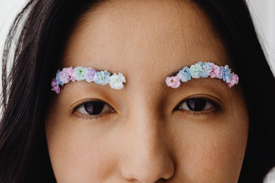 eyebrows of a person