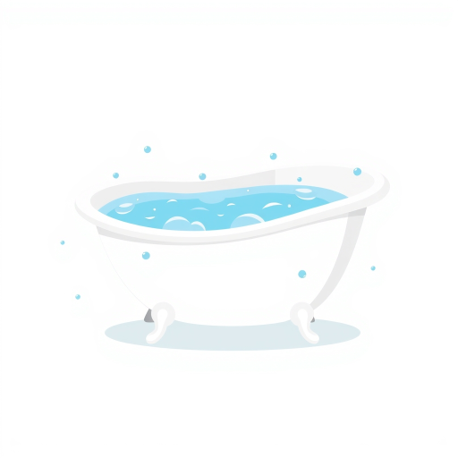 une baignoire