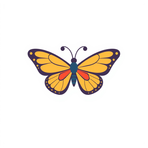 Un papillon