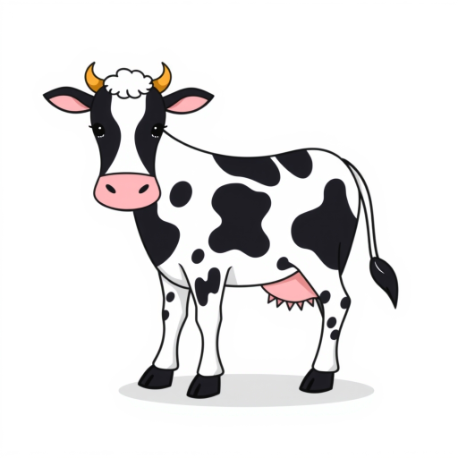 une vache