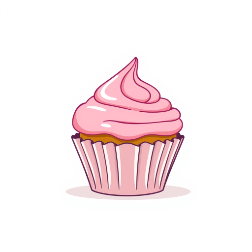 un cupcake