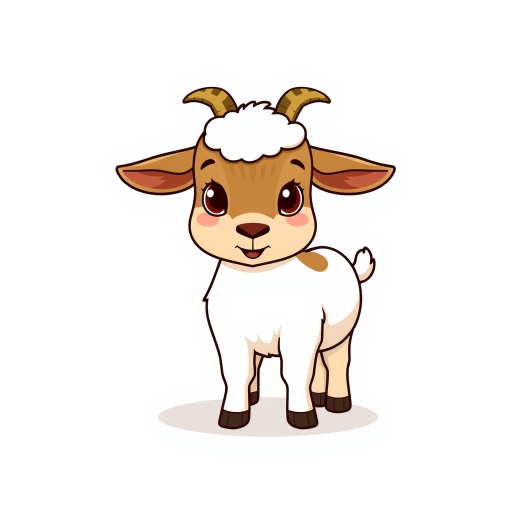 une chèvre