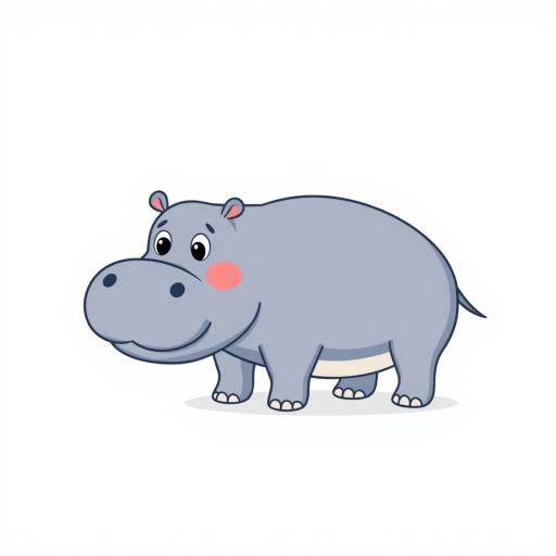 un hippopotame