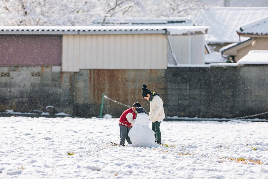 construire un bonhomme de neige