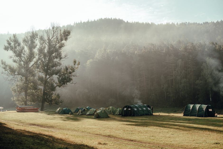 faire du camping