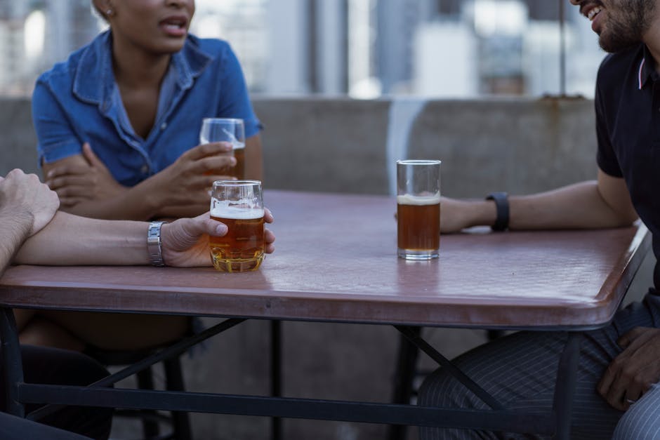 J’ai besoin de me détendre un peu, une bière ça te tente ?