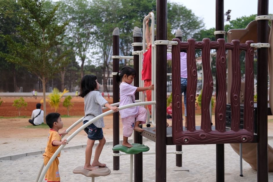 jouer au parc