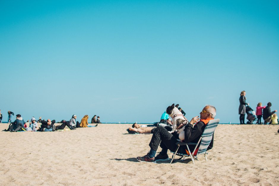 se détendre à la plage