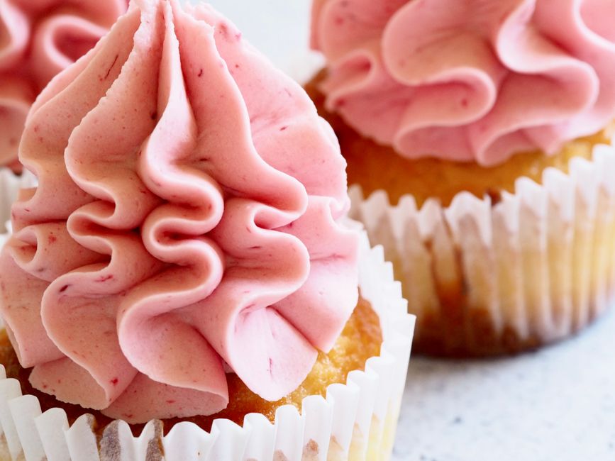 un cupcake